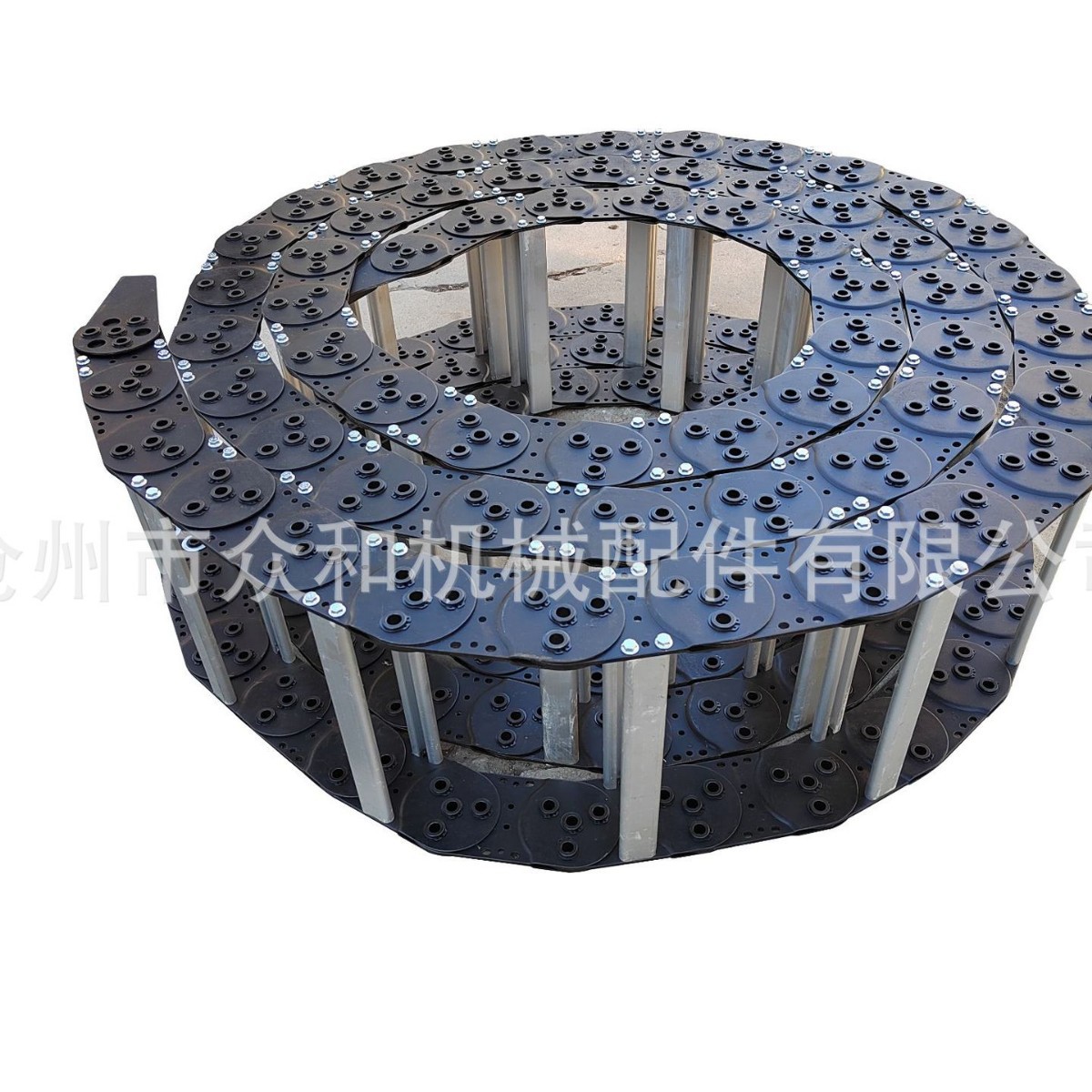 SLASLPSLE长寿命钢制拖链SFK型金属软管拖链SFD型导管防护套拖链