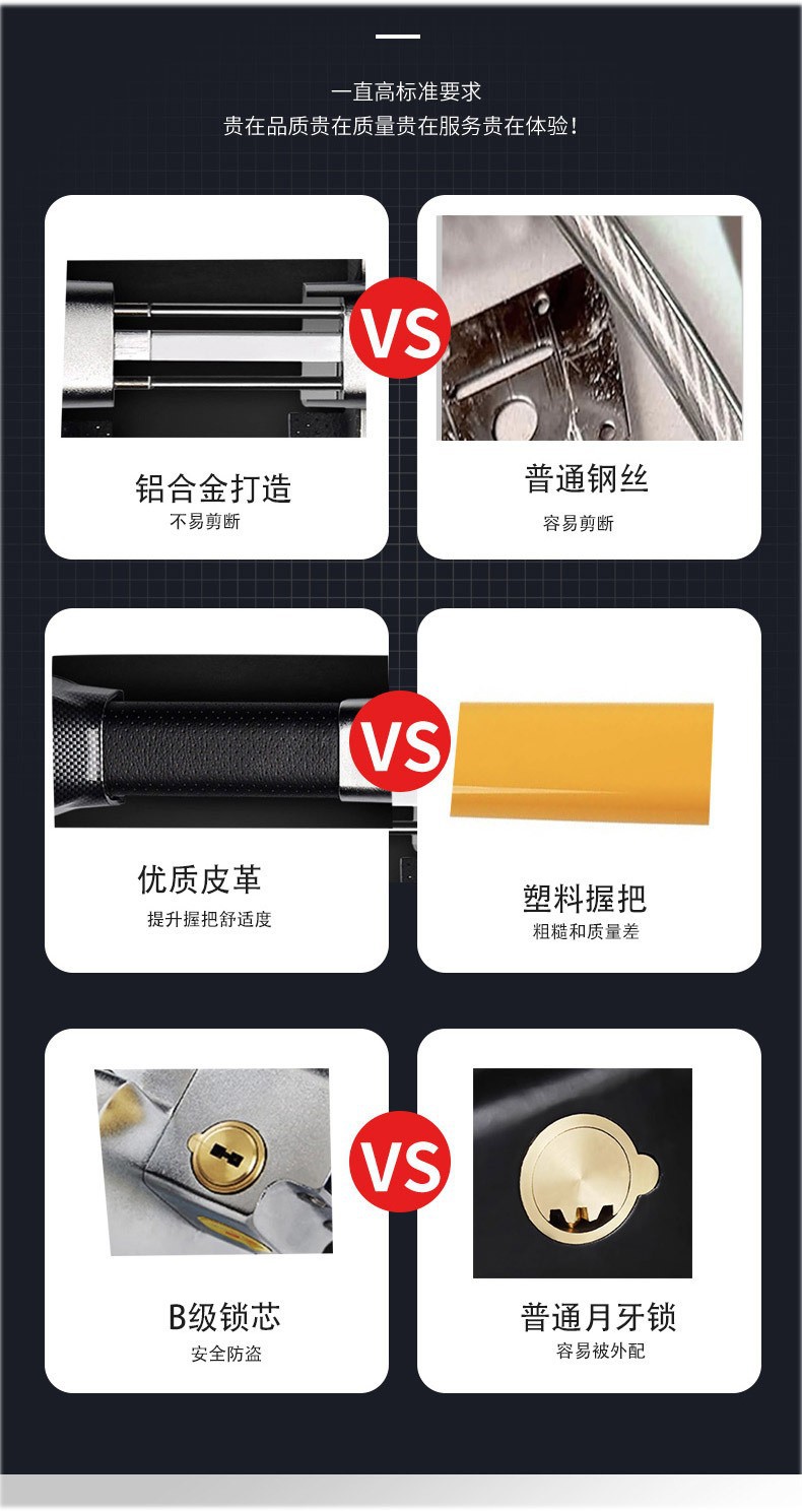 "Hot" car alarm lock car steering wheel lock anti-theft lock car lock car handle lock T-Lock Universal CA