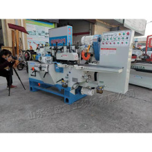 楼梯扶手木地板刨削机 木工下料开槽刨MB4015D四轴四面木工刨铣床