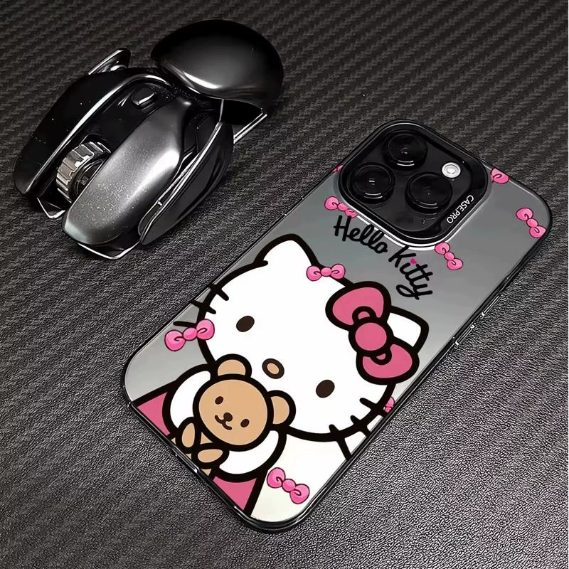 Чехол для телефона (Apple iPhone16 Pro) с принтом Hello Kitty, совместим с iPhone 11 / 13 / 16 Pro, тонкий защитный