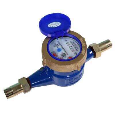 家用水表防冻旋翼式冷水表滴水丝扣宁波全铜高灵敏水表