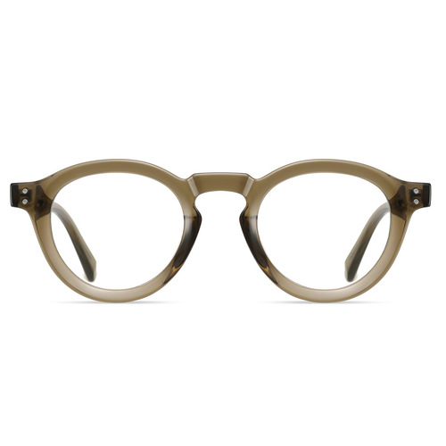 Cold tea retro glasses thick core CP imitation plate glasses frame decoration classic flat mirror Korean version black frame 2090