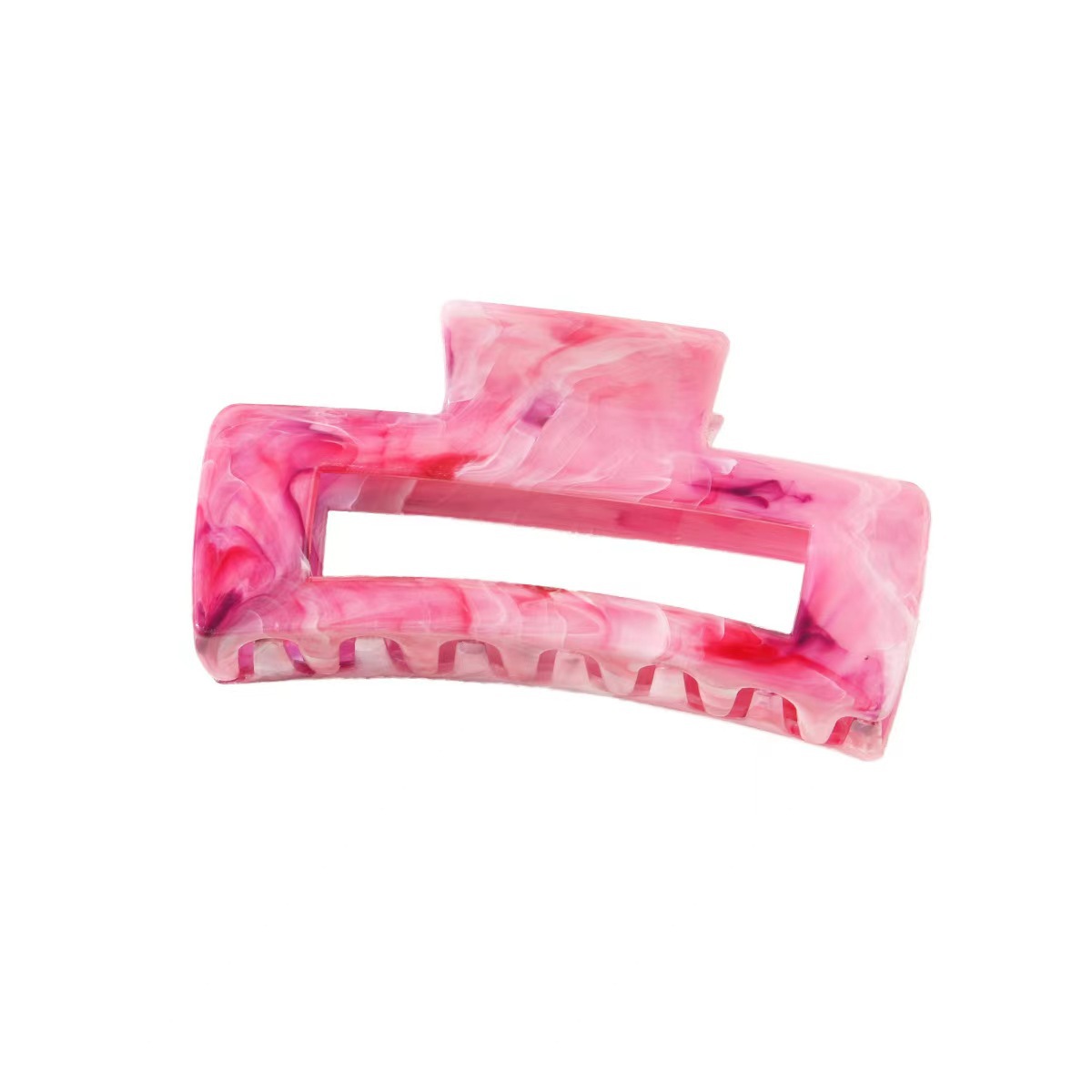 55g Weight Hair Claws Hair Accessories Type 1 Piece Quantity Holiday, Daily Occasion Plastic Material Shell, Rectangle Pattern Women's Gender Stoving Varnish Design Casual, Simple Style Style Women's Casual Simple Style Shell Rectangle Plastic Stoving Varnish Hair Claws 15