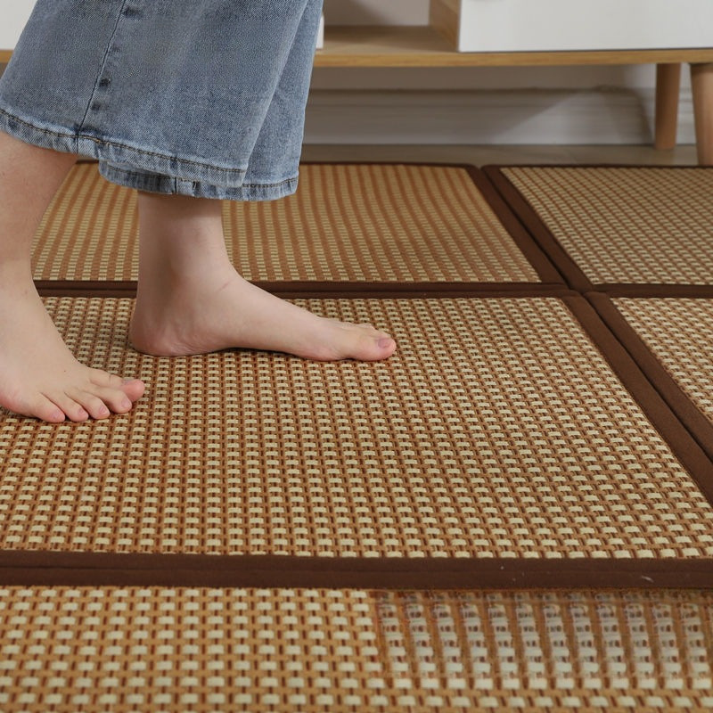 畳マットレス、フロアマット、スプライススリーピングマット、寝室用夏用マット、収納可能なフロアマット|undefined