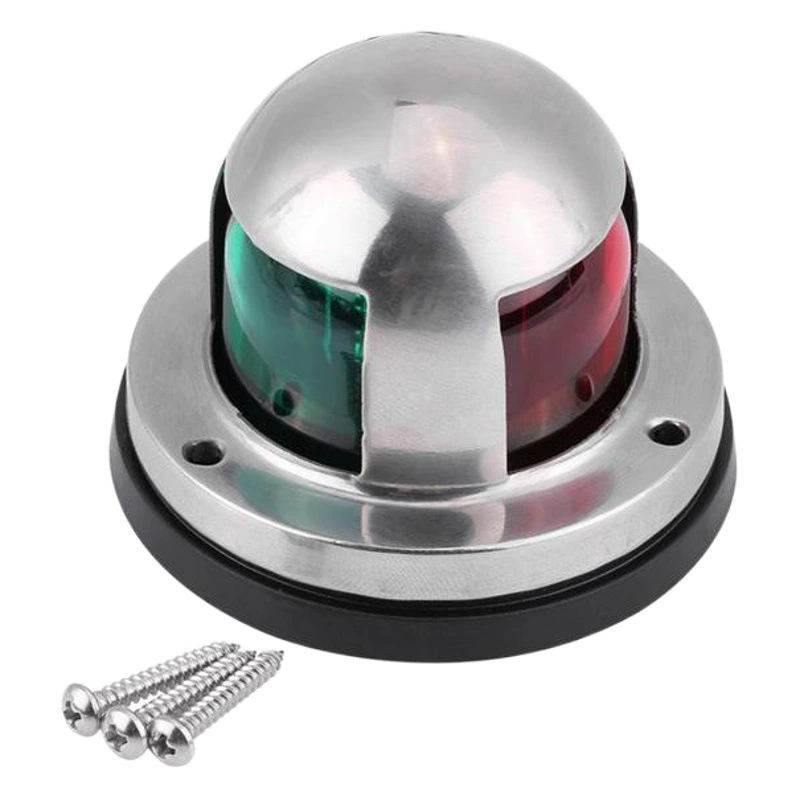 [Сертификация CE] Водонепроницаемый сигнальный фонарь из нержавеющей стали 304 для яхт, подходит для катеров и морского применения