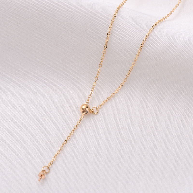 Colar choker de pérolas com fecho magnético para mulher_voghion.com