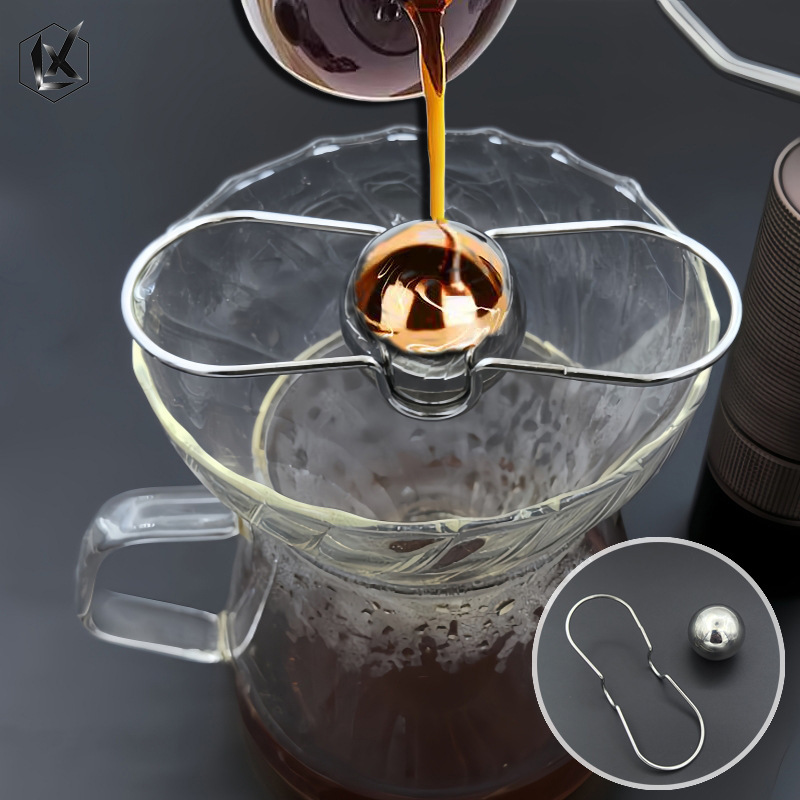 New 304 Stainless Steel Coffee Cold Brew Ice Ball Holder, Detachable Base Rack, Beverage Cooling Tool, Cooling Ball New 304 Stainless Steel Coffee Cold Brew Ice Ball Holder, Detachable Base Rack, Beverage Cooling Tool, Cooling Ball