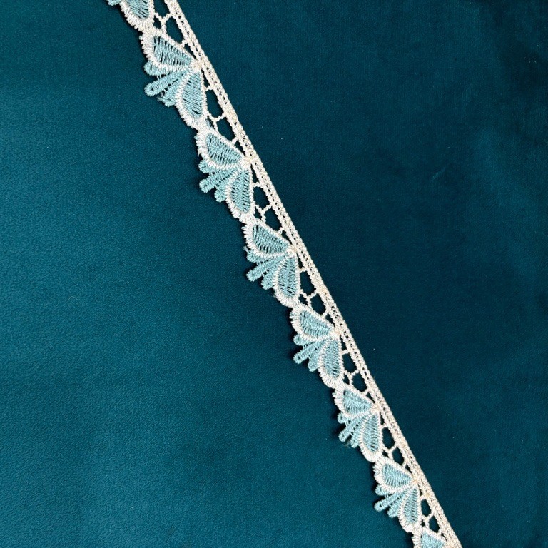 精致彩色小花水溶花边宽3cm 沙发垫配饰家纺辅料家居软饰厂家直销