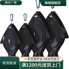 溜魚器盒裝失手繩高彈力20米40米不鏽鋼發條釣魚溜魚器漁具配件