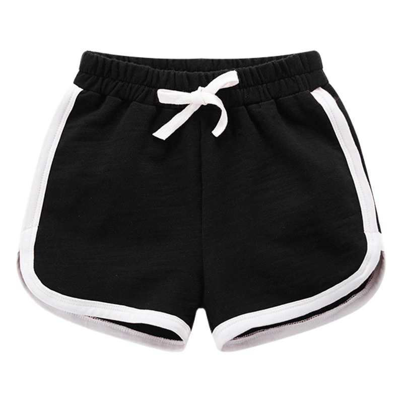 [Дети] Европейские и американские детские пляжные брюки, Большие Детские хлопковые шорты, летняя одежда, спортивные штаны для отдыха, мужские и женские, детская одежда