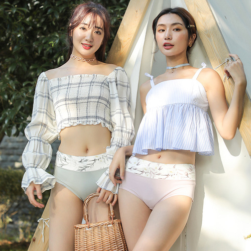 High-waisted pure cotton panties for women—cross-border printed plus-size tummy-control panties in European and American styles, seamless women’s briefs.