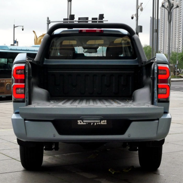 Adaptable al conjunto de la luz trasera del cañón de la Gran Muralla, la cubierta de la luz trasera del cañón de la Gran Muralla, la caja de la luz de freno de marcha atrás izquierda y derecha de la pickup