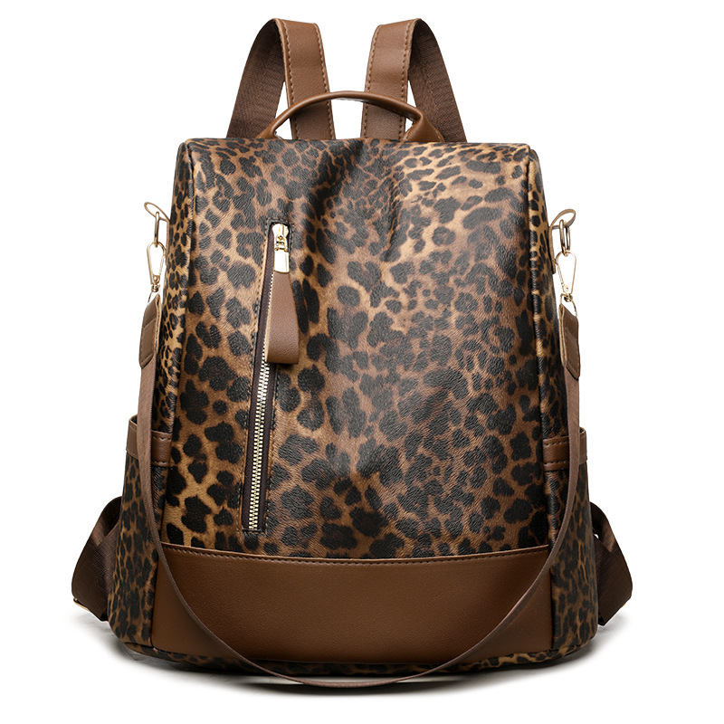 브라운 레오파드 프린트