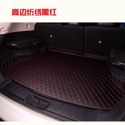 Trunk Mat – the Source Factory for Automotive Supplies - high-edgequilted-embroidery-black-red-thread-cross-border-exclusive-supply-small-packages-shipped-quickly
