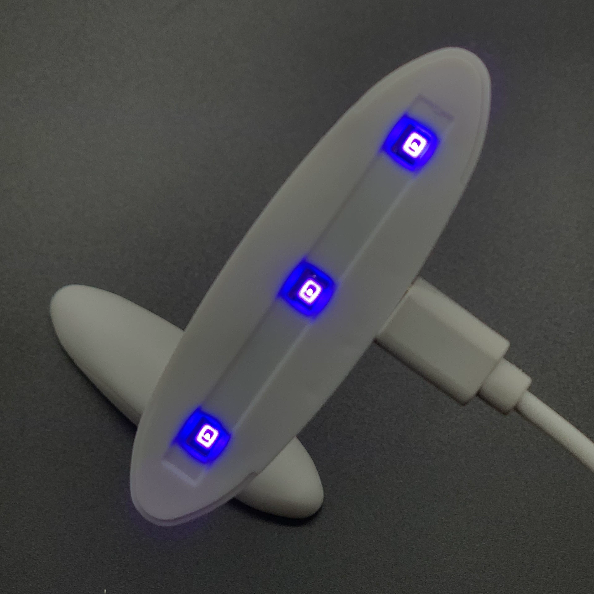 УФ клей УФ отверждения лампа 6 Вт мобильный телефон УФ закаленная пленка с пленкой упаковка небольшой размер лампы затвердевания выпечки лампа ногтей