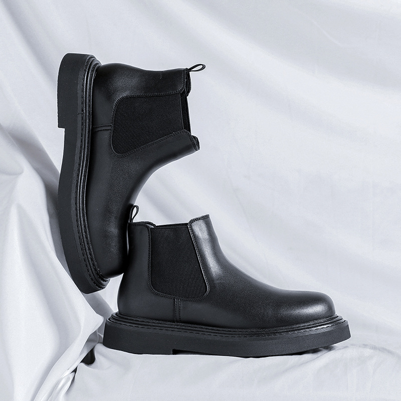 trendy summer low cut Martin men's handsome motorcycle short boots, casual shoes 59330-R_voghion.com
