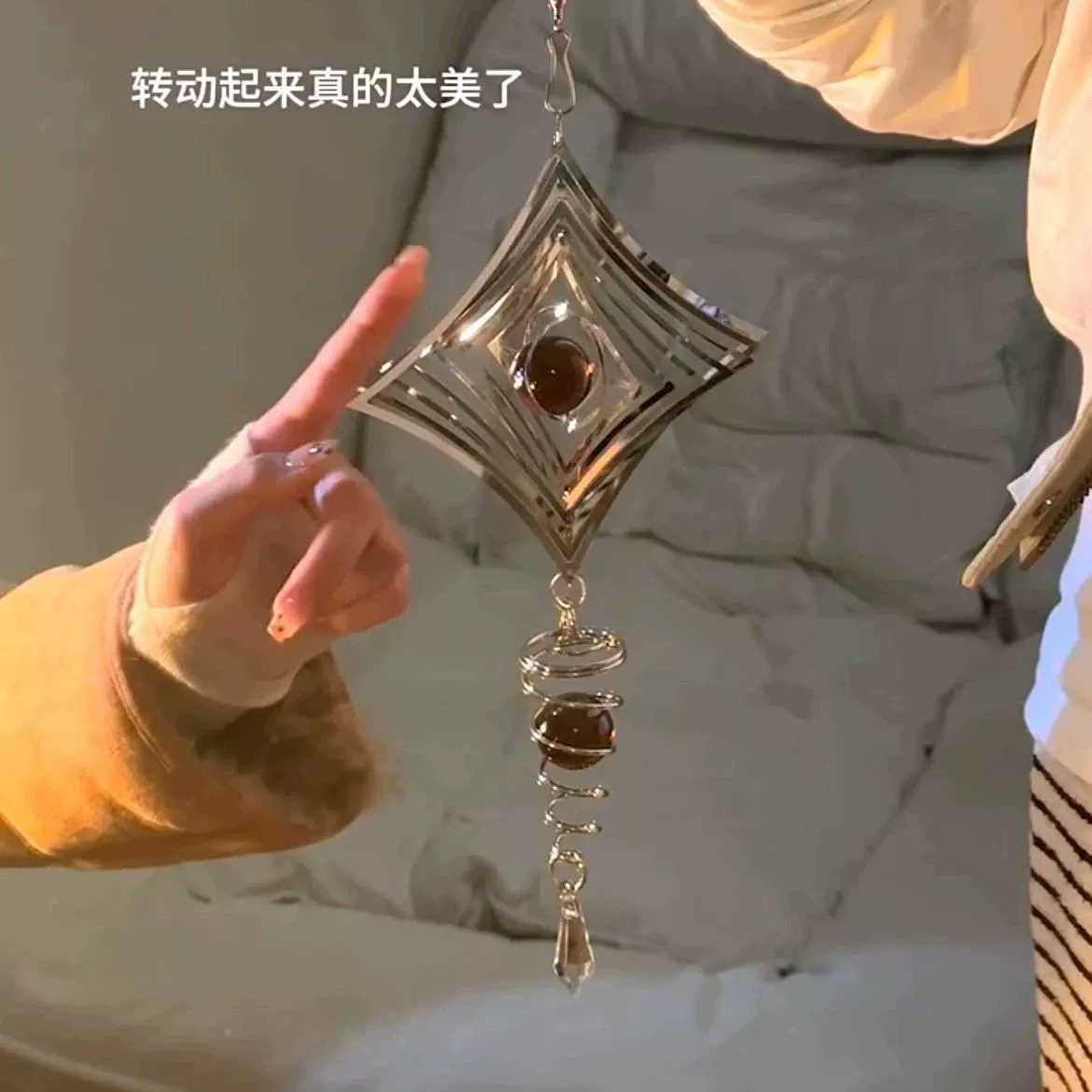 Большая мечта возвращается с одной и той же модели мандалы ветра колокольчики 3d ветер мандала складные вращающиеся скандинавские садовые подвески