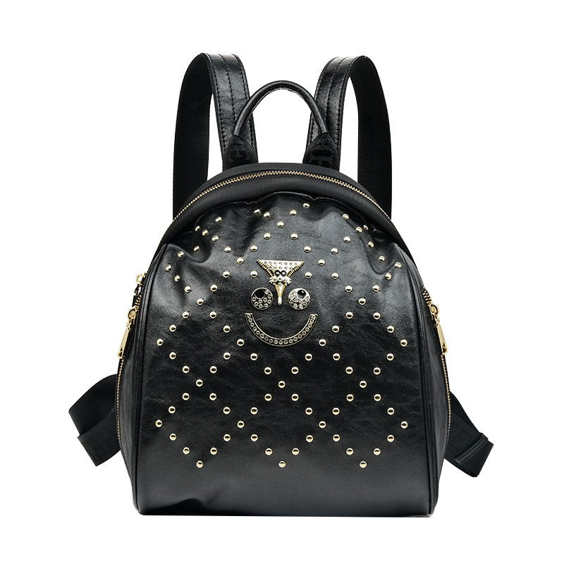 2025 PU suave manija personalidad mujer mochila de hombro ocio práctico portátil hombro único multipropósito 2789 #