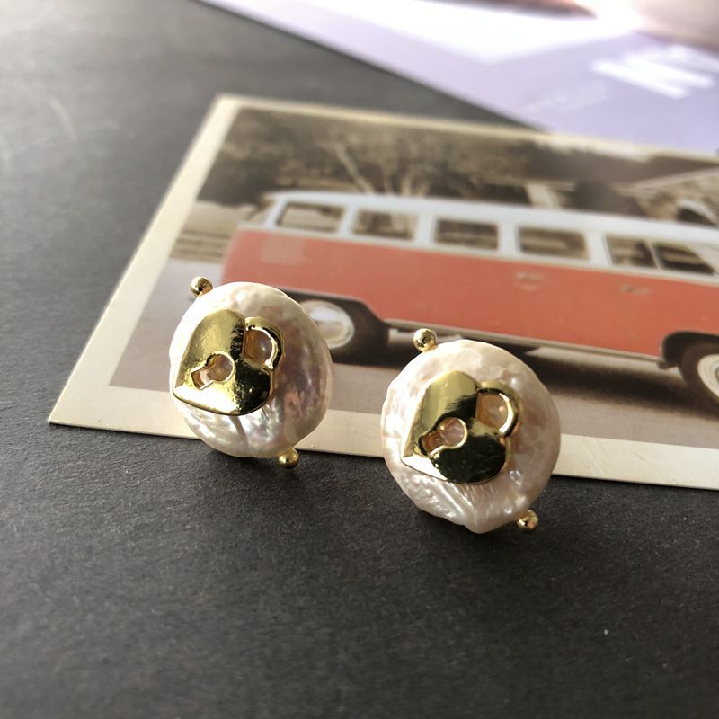 Nihaojewelry Collier Pendentif Coquillage Baroque Boucles D&#39;oreilles En Perles De Culture Bijoux En Gros display picture 3