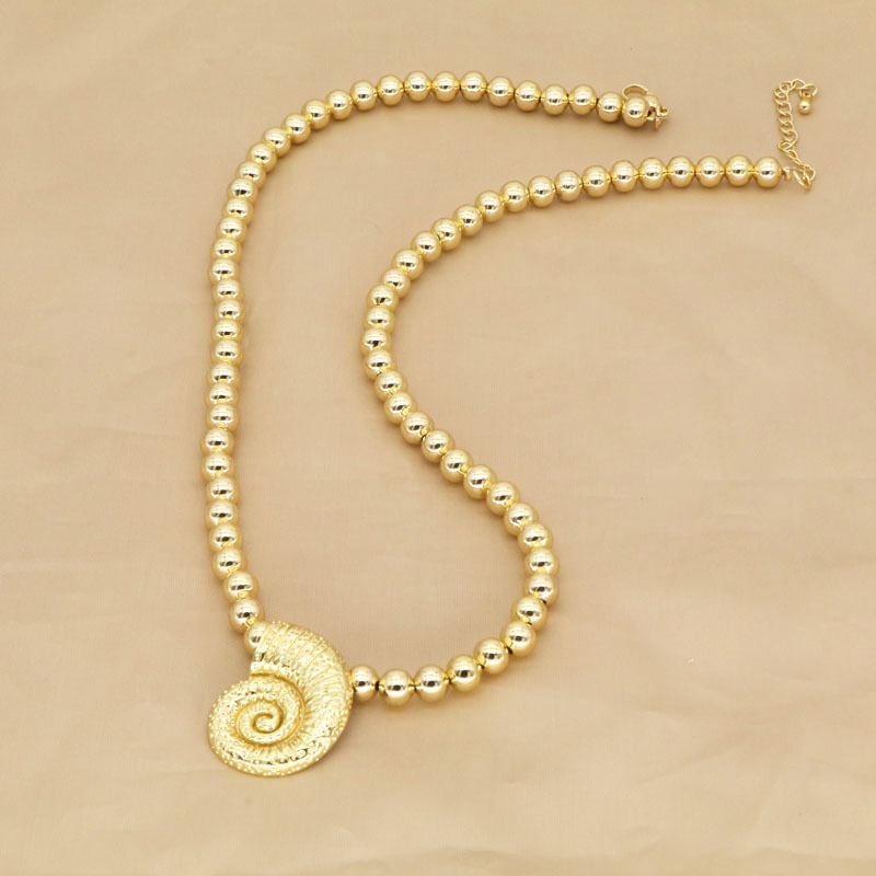 26g Weight Lobster Trigger Clasp Closure Clasp Closure Type Copper Pendant Material Pendant Necklace Classification Copper Chain Material Beaded Chain Chain Type 1 Piece Quantity Holiday, Daily Occasion Resin, Copper Material Starfish, Conch Pattern All Seasons Season Unisex Gender Basic, Beach Style Basic Beach Starfish Conch Resin Copper Beaded Chain Lobster Trigger Clasp Closure Pendant Necklaces Wholesale 2