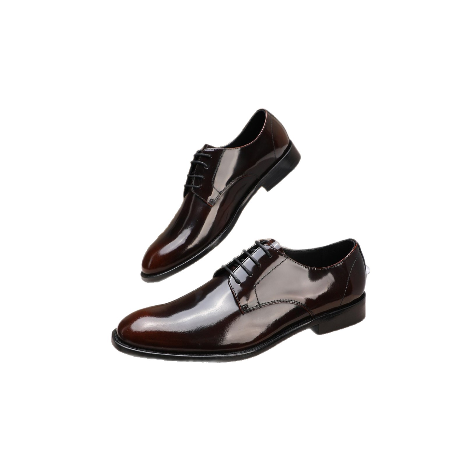 Fashionable suit with shoelaces for events pointed-toe, shoes, summer 2026, high-end, height increasing 5