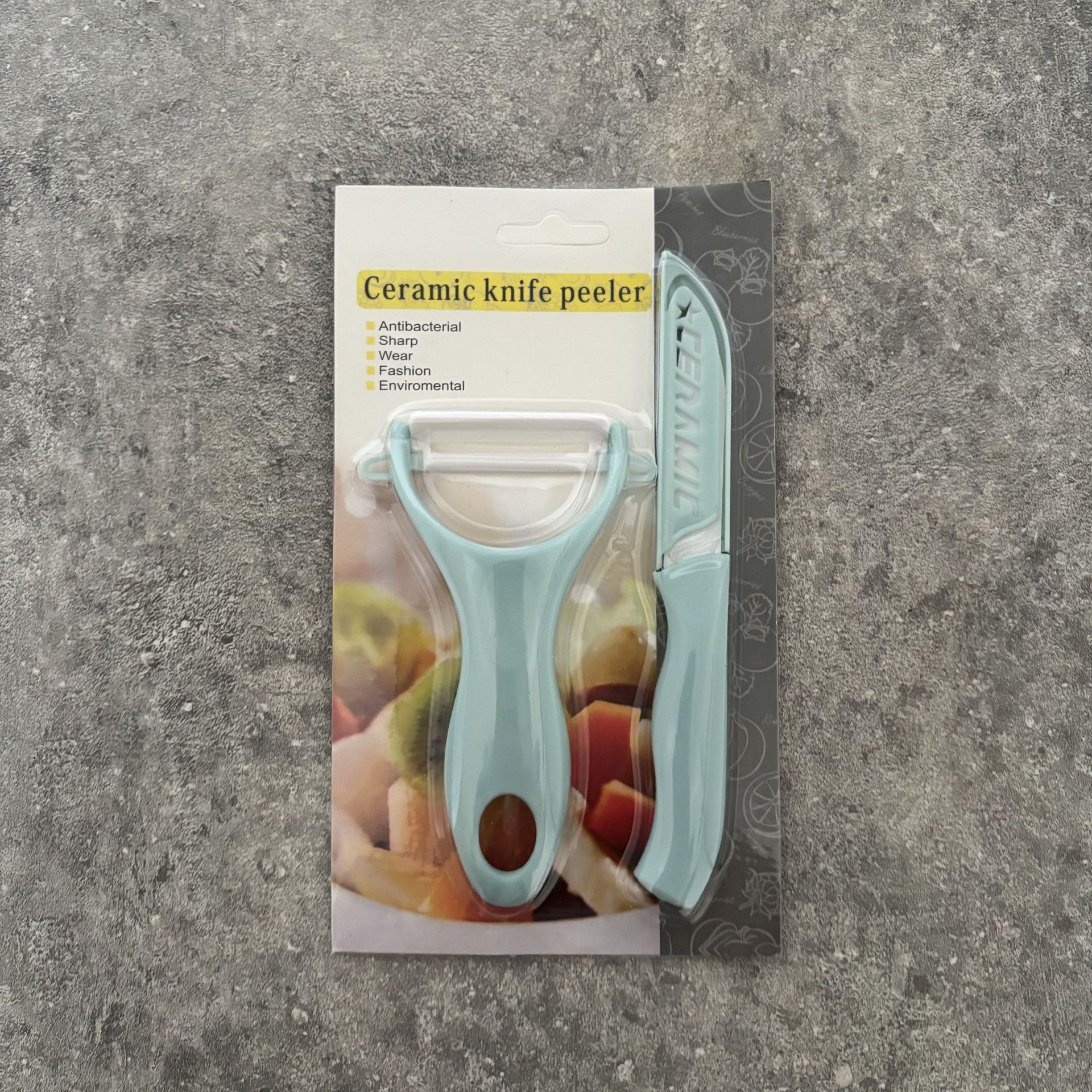 Pelador Multifuncional de Cerámica para Cocina