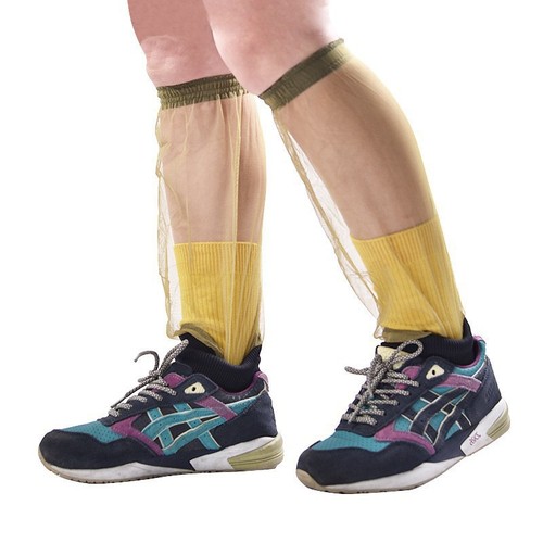Outdoor mountaineering mesh mosquito-proof foot cover jungle park fishing night fishing anti-mosquito bite sock cover leg cover