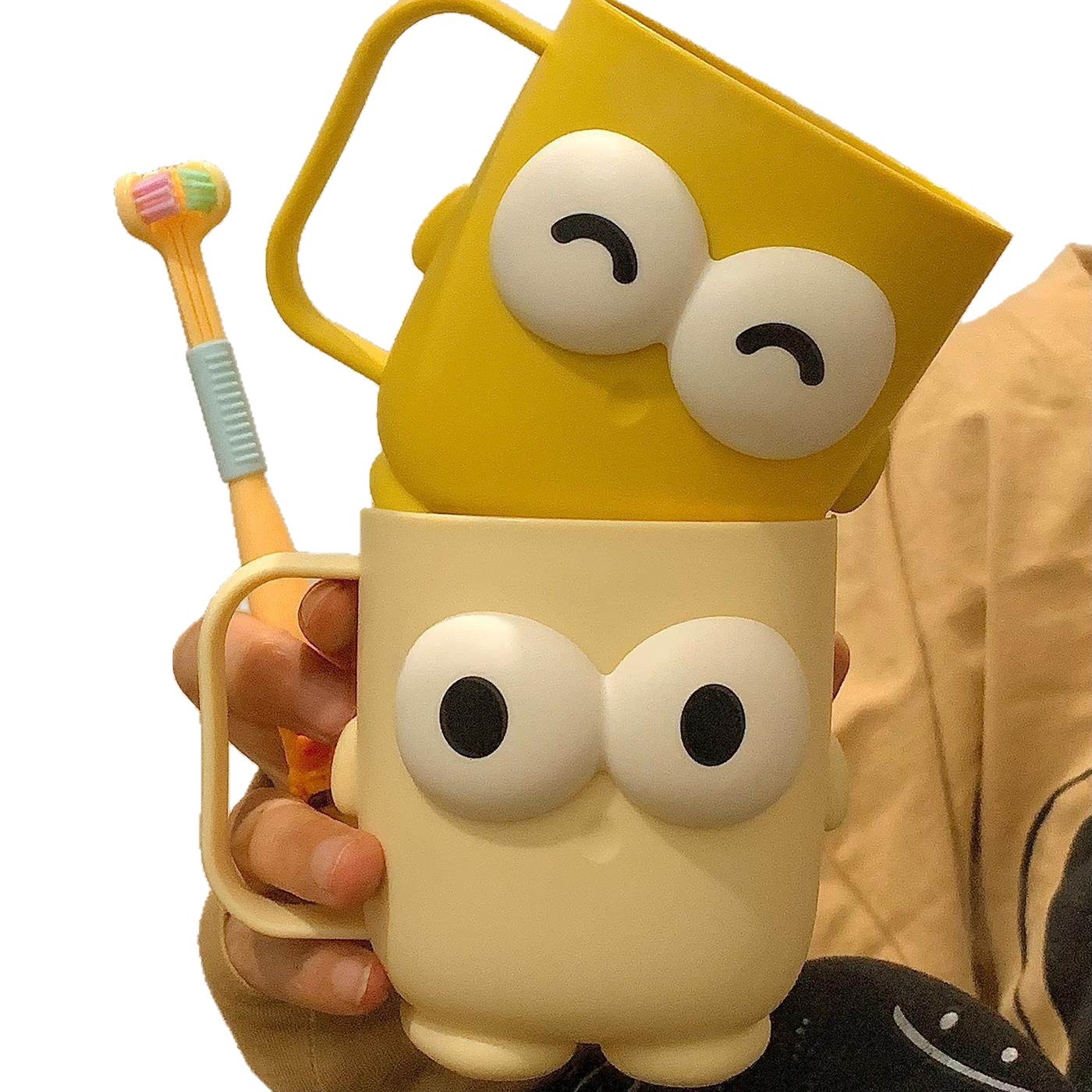 Creatieve mondspoelbeker voor koppels en studenten_voghion.com