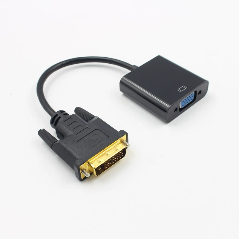 Конвертер DVI в VGA, DVI24+1 на VGA с чипом, DVI-D в VGA
