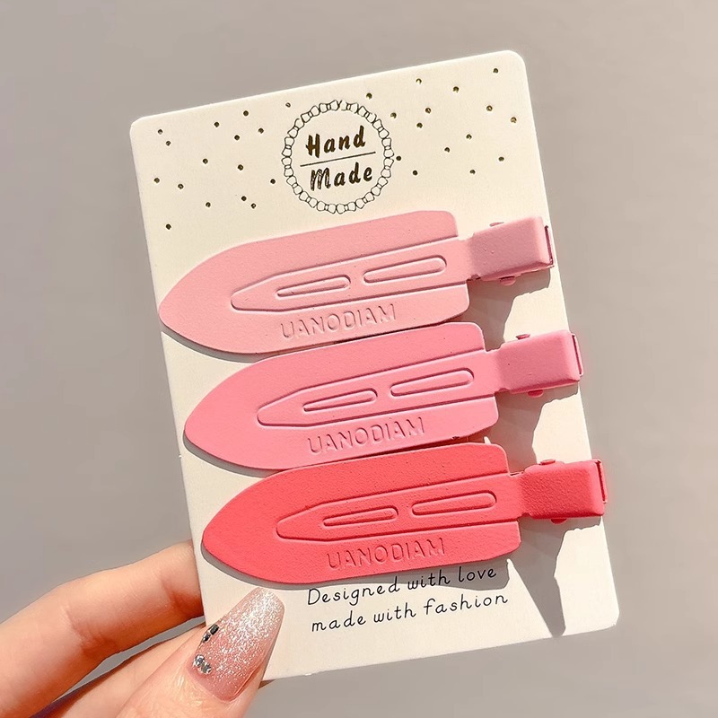 2025 nueva horquilla de dopamina de verano linda horquilla de flequillo de todo fósforo niña coreana pinza lateral accesorios para el cabello sombreros