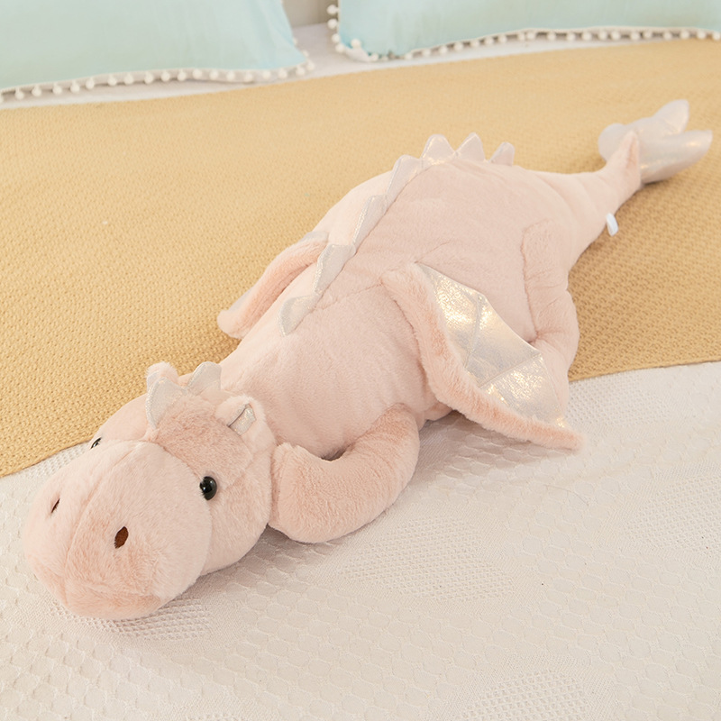 Lying Posture Small Flying Dragon Plush Toy Large Size Cute Soothing Doll Sleeping Pillow Cross-Border Doll Gift