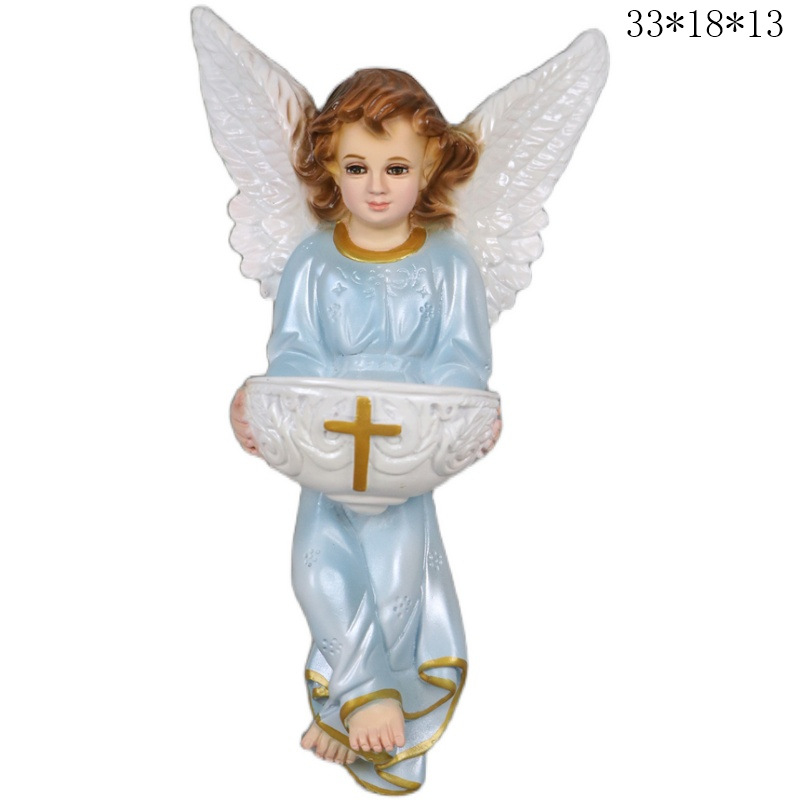 Envío gratis 30cm decoración artesanal estatua de luz de Joseph Wang decoración de figura de la familia sala de estar