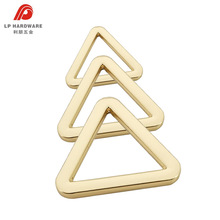 金属三角扣箱包配件三角形闭口环扣腰带挎包连接扣西装装饰扣