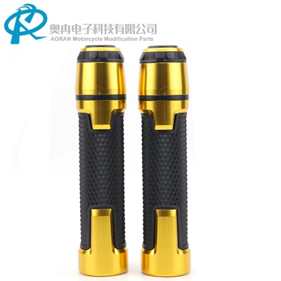 Plug Grip Suitable for Yamaha | Motorcycle Handle Cover - 1-pair-pvc-box-gold-pvc-box