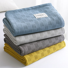 日式棉毛巾被夏季薄款纱布毯子单人双人午睡盖毯空调夏天小被子