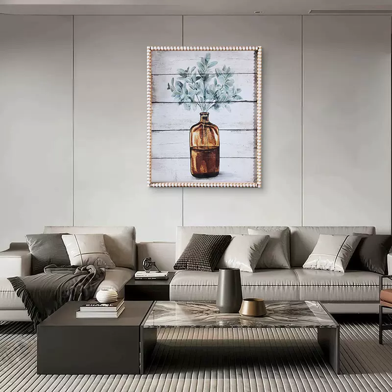 客厅装饰画现代简约小众艺术挂画沙发背景墙ins清新卧室壁画批发