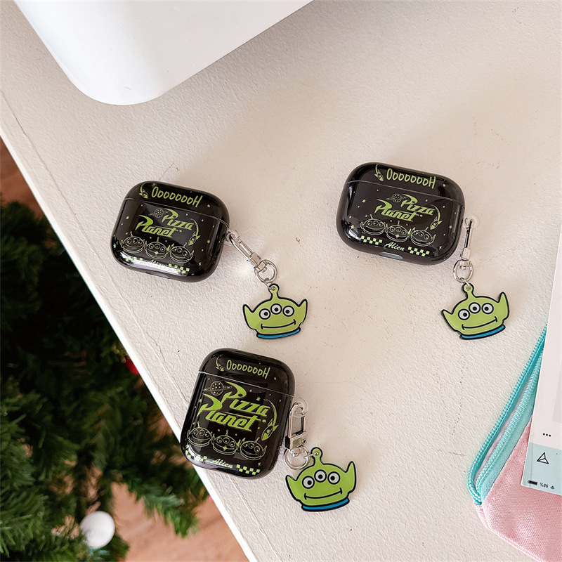 卡通三眼仔适用AirPods4耳机套苹果蓝牙保护壳Pro2代女日韩3代1软
