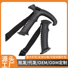 卸売および小売トレッキングポールハンドルヘッドアクセサリーストレートハンドルカーブハンドルステッキヘッド22/18口径ハンドルハンドル部品