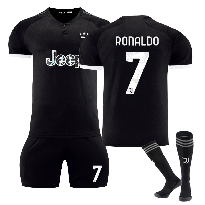 Оптовые поставки 2324 стилей футбольной формы Juventus второй игры No. 7 Яркиса No. 22 Ди Мария кросс-бордер опт