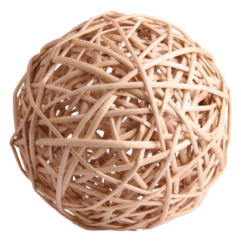 Fabricante de bolas de ratán al por mayor, bolas tejidas de mimbre, bolas decorativas coloridas, decoraciones de bolas de sauce para pasillos, centros comerciales, jardines de infantes, adornos colgantes
