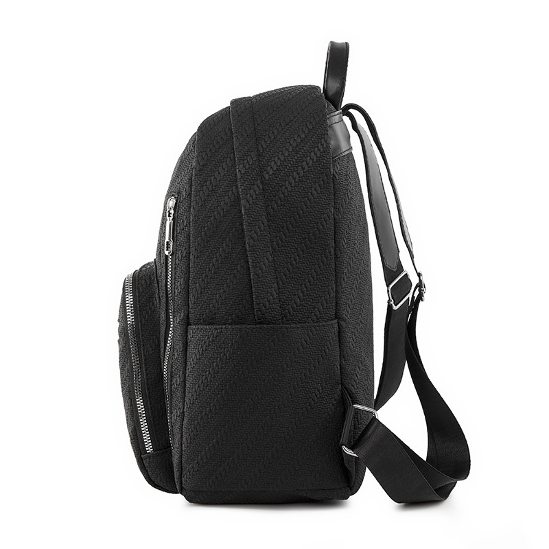 Ventas directas de fábrica 2024 primavera nueva mochila simple de color sólido para mujer mochila de viaje de gran capacidad para viajeros urbanos