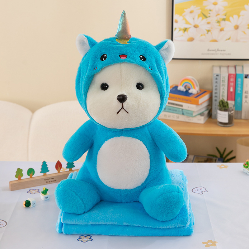 모자 곰 유니콘