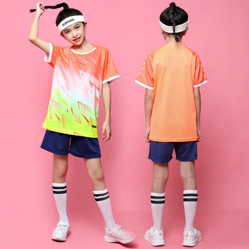 羽毛球定制校队训练服成人运动套装印号儿童乒乓球网球比赛服印制|undefined