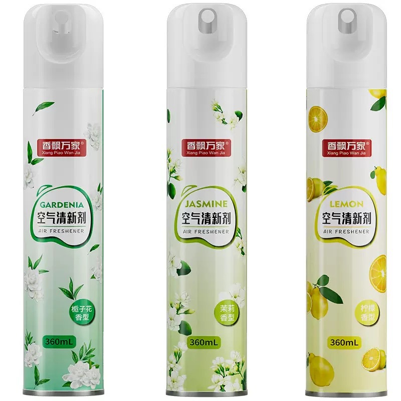 Spray Ambientador Desodorante de 360ml Aire Fresco para Baño y Dormitorio