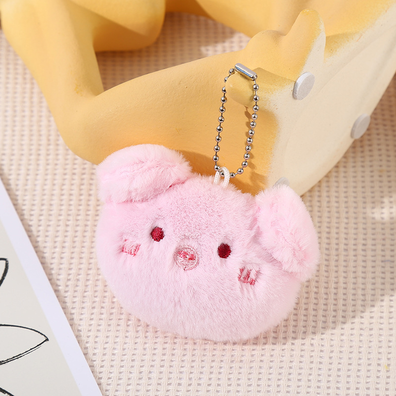 Oso de peluche dibujos animados Panda broche lindo muñeca Rana conejo bolsa colgante DIY accesorios ropa