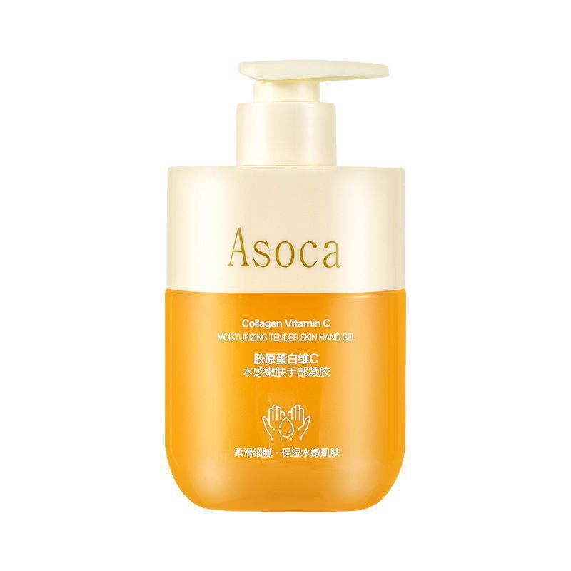 Asoca护手霜胶原蛋白维C水感嫩肤手部凝胶保湿补水清爽不油N61481|undefined