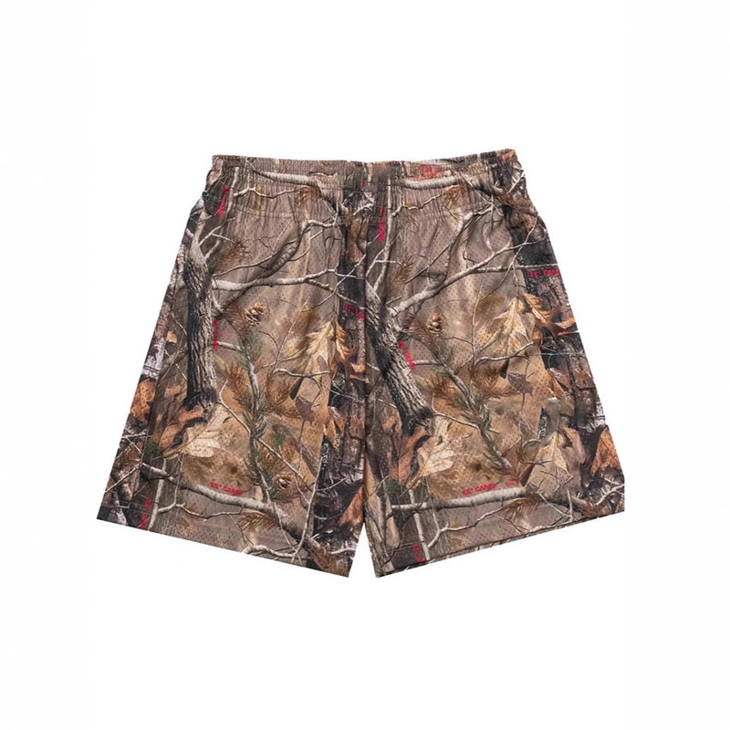 Eric Emmanuel Ee Unlabeled Summer Gym Sports Shorts Jogging Training Mesh Breathable Casual Men