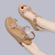 Women's Wedge Sandals 2024 New Fashionable Summer Soft Sole High Heel Thick Sole All-Match Outer Wear Roman Casual Women's Shoes