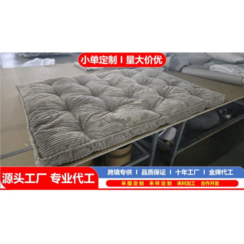 Source Factory Specializes in Customization--Cross-Border E-Commerce Shredded Sponge Pp Cotton Tatami Anti-Slip Mat Thickened Convenient Mattress