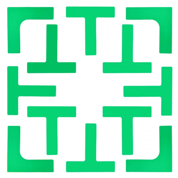 Peak Ball Sports Landmark Line Site Marker TL-type Court Marker Tennis Badminton Court Marker Field Line